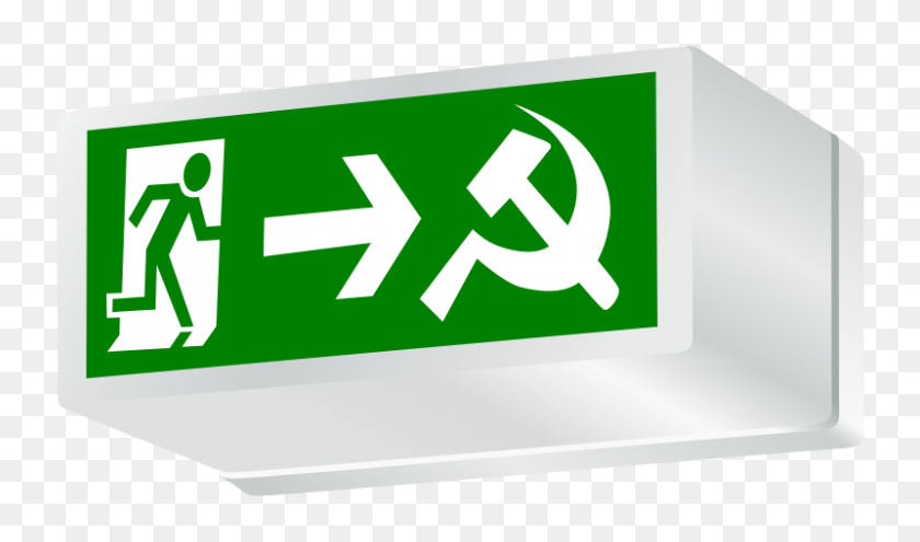 800x447 Free Clipart Exit Capitalism! Socialism Or Barbarism - Ou Clipart