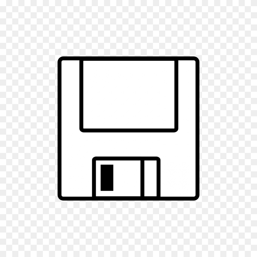 800x800 Free Clipart Floppy Disk Icon Anonymous - Floppy Disk Clipart