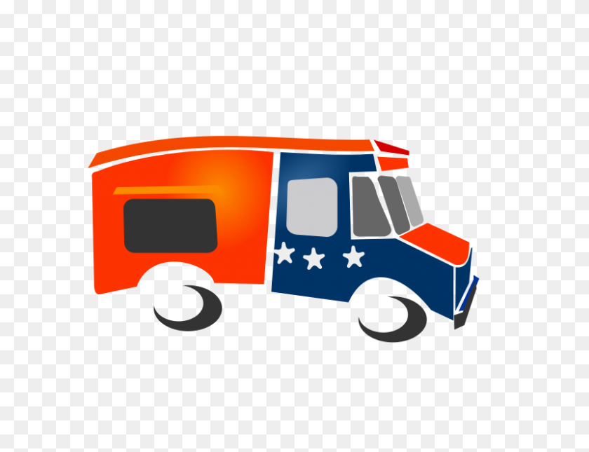 800x600 Бесплатный Клипарт Food Truck Netalloy - Картинки Food Truck