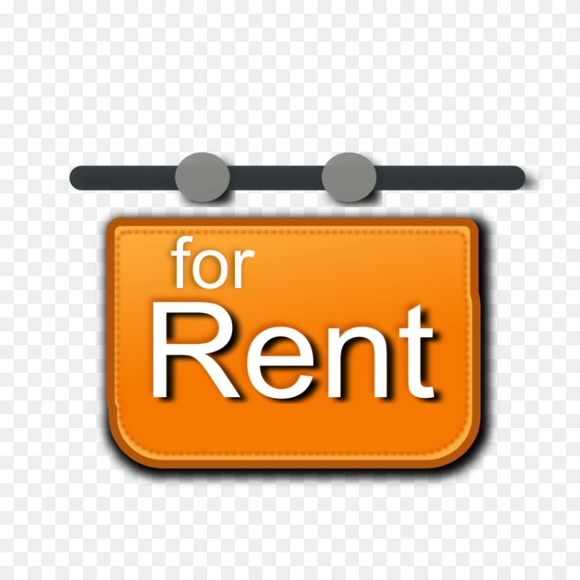 800x800 Free Clipart For Rent Signage Netalloy - Rent Clipart