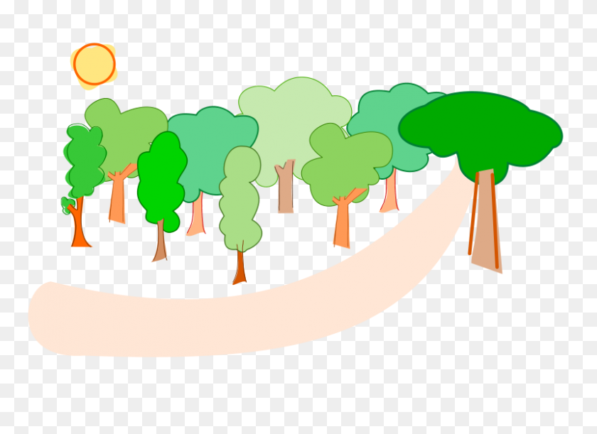800x566 Free Clipart Forest Bratac - Free Forest Clipart