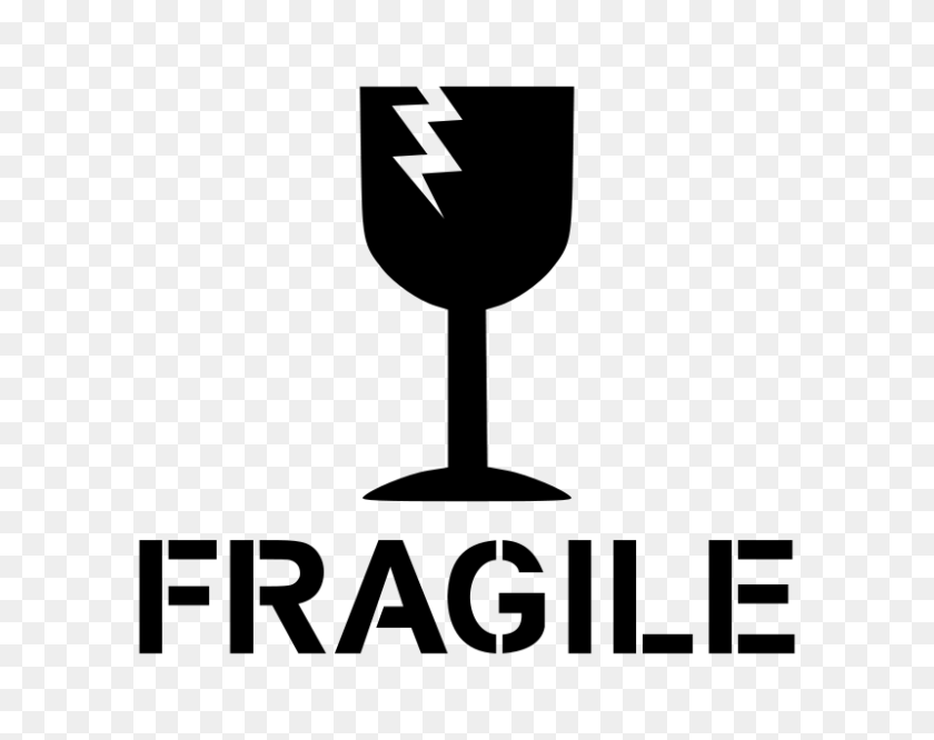 800x622 Free Clipart Fragile Sign - Fragile Clipart