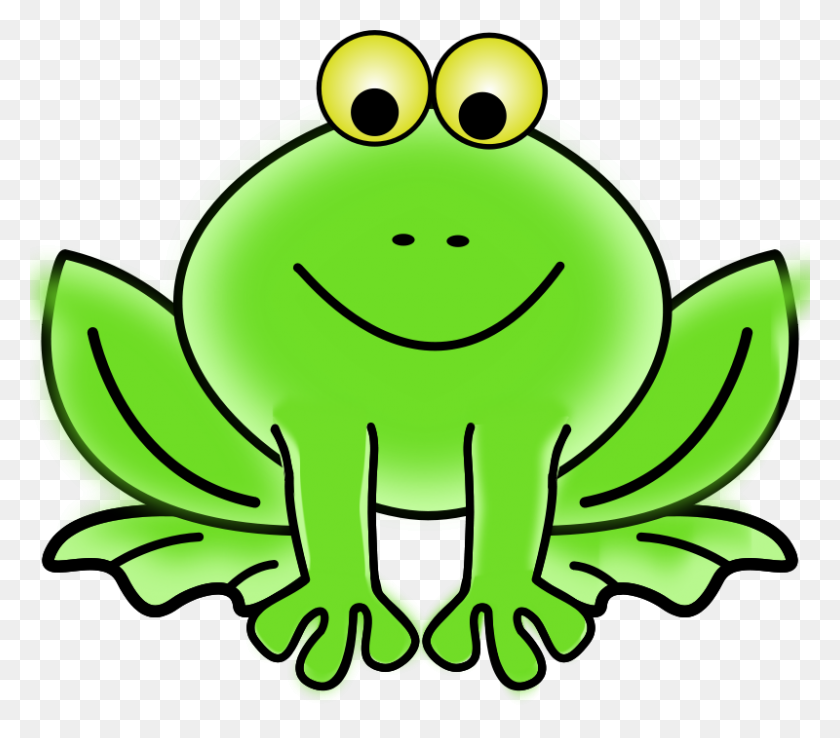 800x696 Free Clipart Frog Gammillian - Bella Clipart