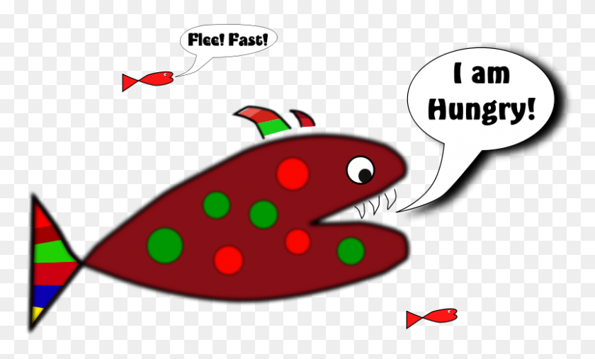 800x459 Free Clipart Funny Fish Mystica - Funny Fish Clipart