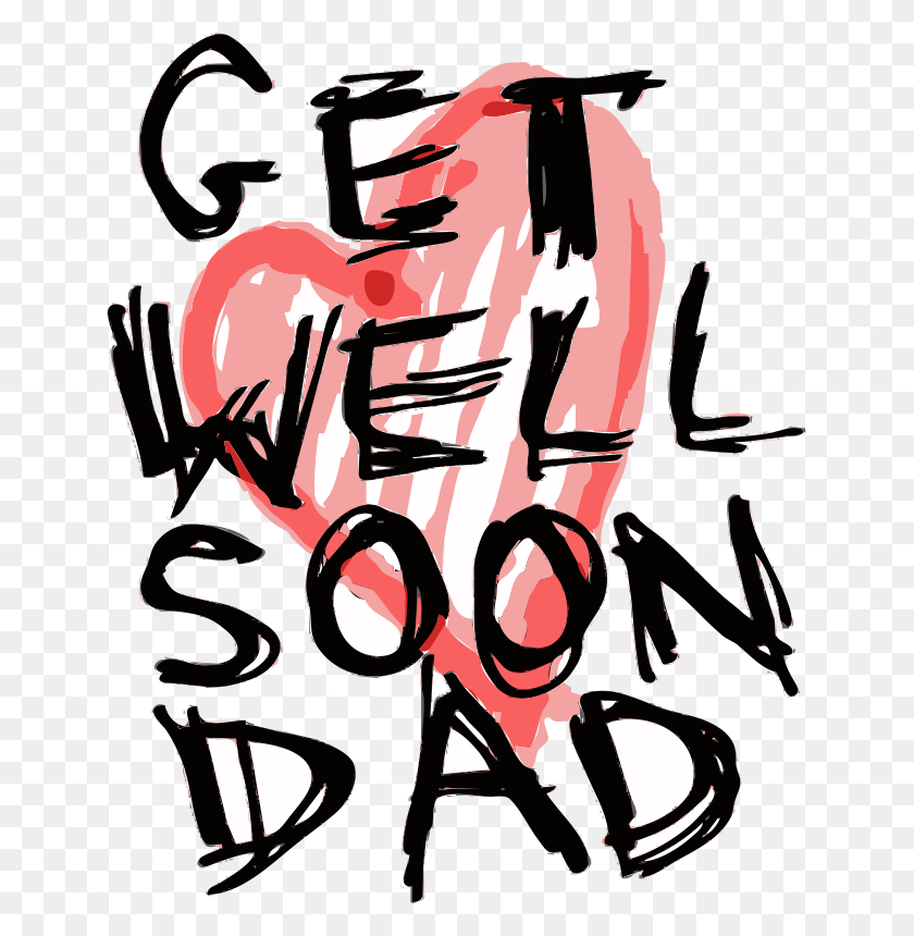 643x800 Free Clipart Get Well Soon Dad Rejon - Pronto Clipart