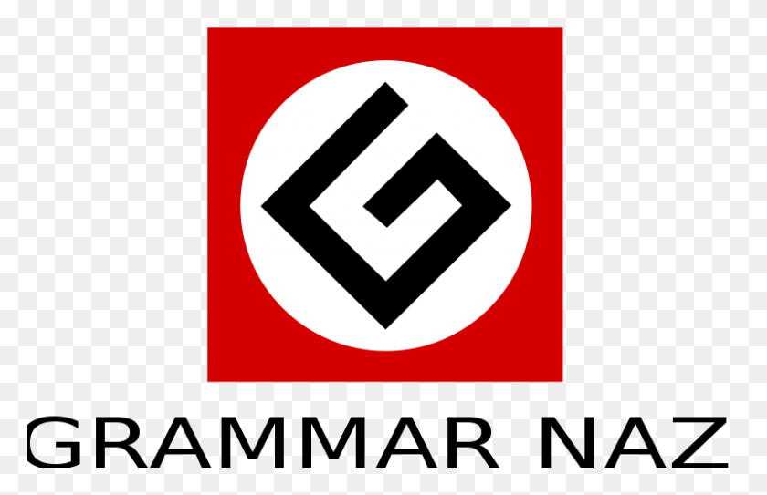 800x496 Free Clipart Grammar Nazi Symbol Rones - Grammar Clip Art