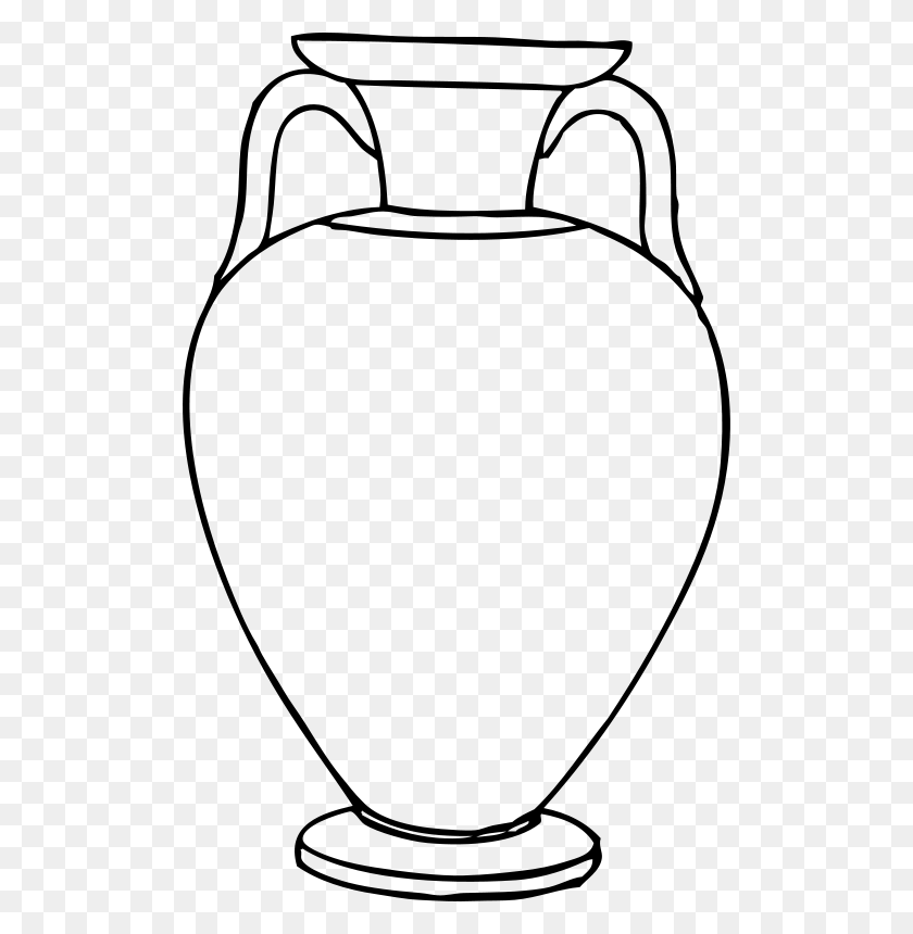 504x800 Free Clipart Greek Amphora Johnny Automatic - Water Well Clipart