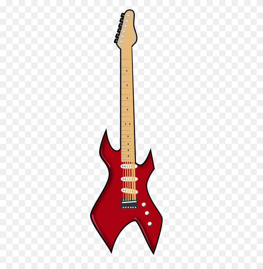 456x800 Free Clipart Guitar Hextrust - Guitar Clip Art Free