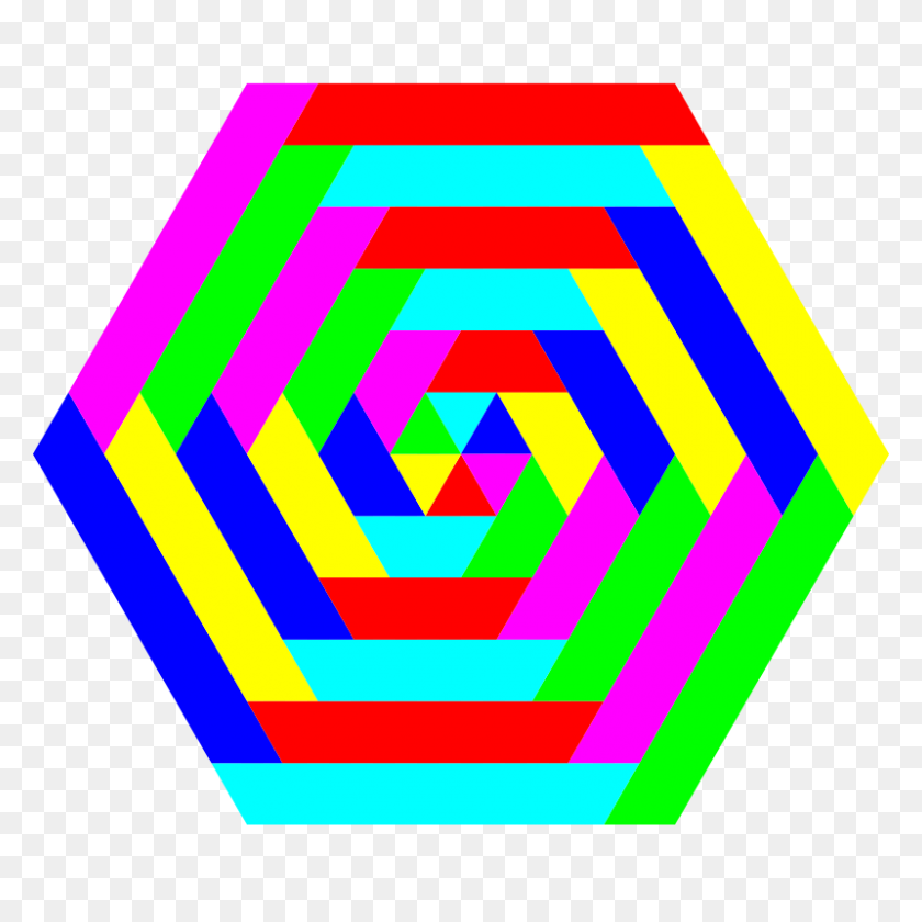 800x800 Colores Trapezoidales Hexagonales De Imágenes Prediseñadas Gratuitas - Imágenes Prediseñadas De Starburst Gratis