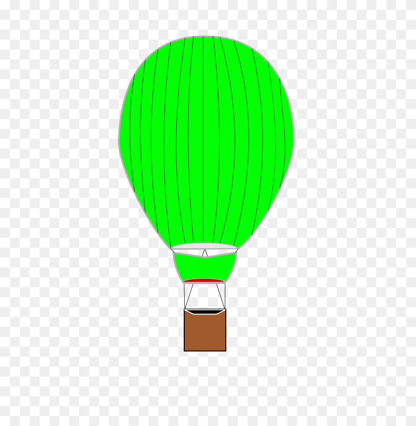 566x800 Free Clipart Hot Air Balloon - Free String Light Clipart