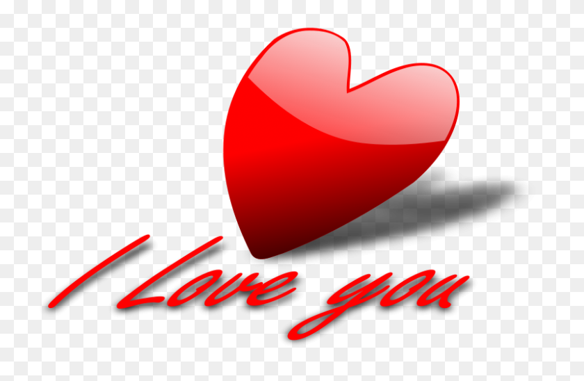800x501 Free Clipart I Love You - We Love You Clipart