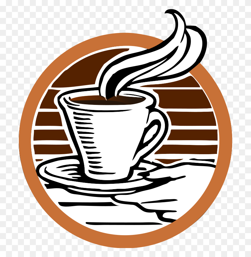 714x800 Free Clipart Johnny's Cup Of Coffee Coloreada Grumpydad - Caffeine Clipart