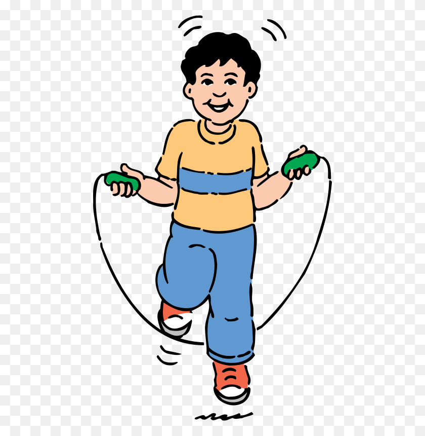 472x800 Free Clipart Jumping Rope Johnny Automatic - Jump Rope Clip Art