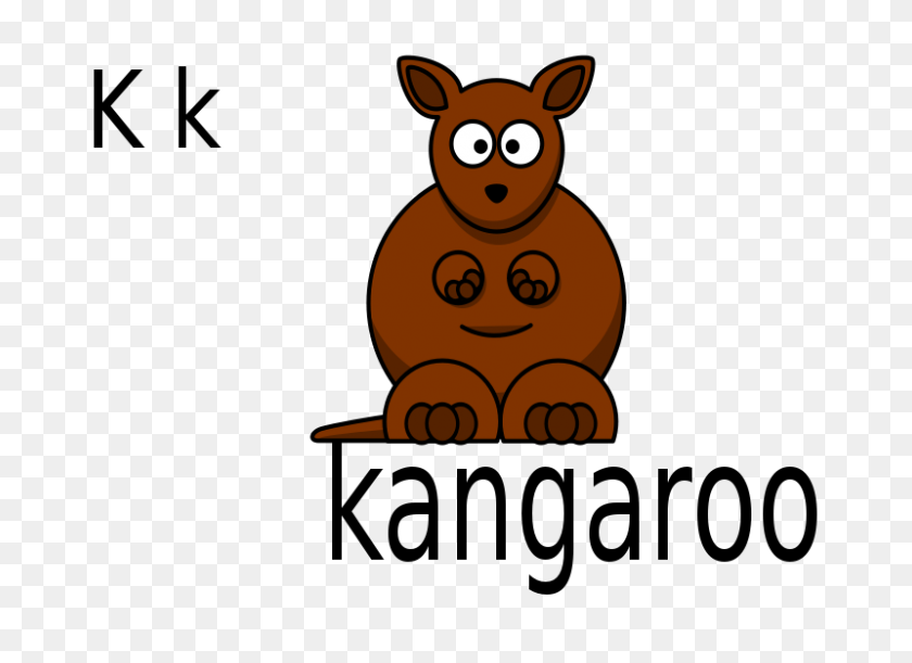 800x566 Clipart K Gratis Para Kangaroo Pranav - K Clipart