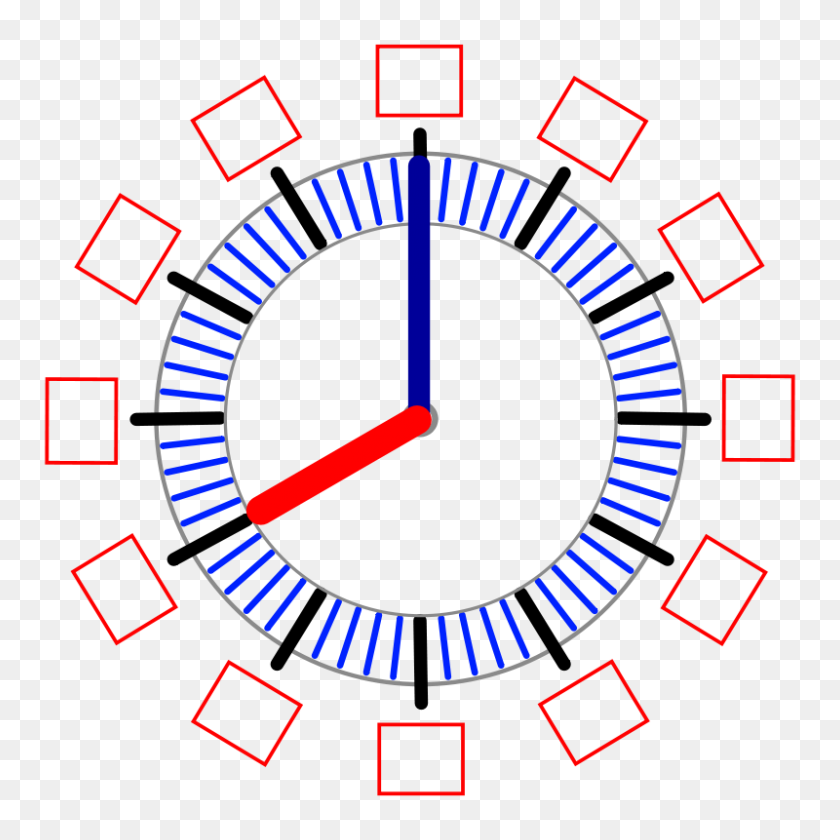 800x800 Free Clipart Learning Clock Frankes - Free Time Clipart