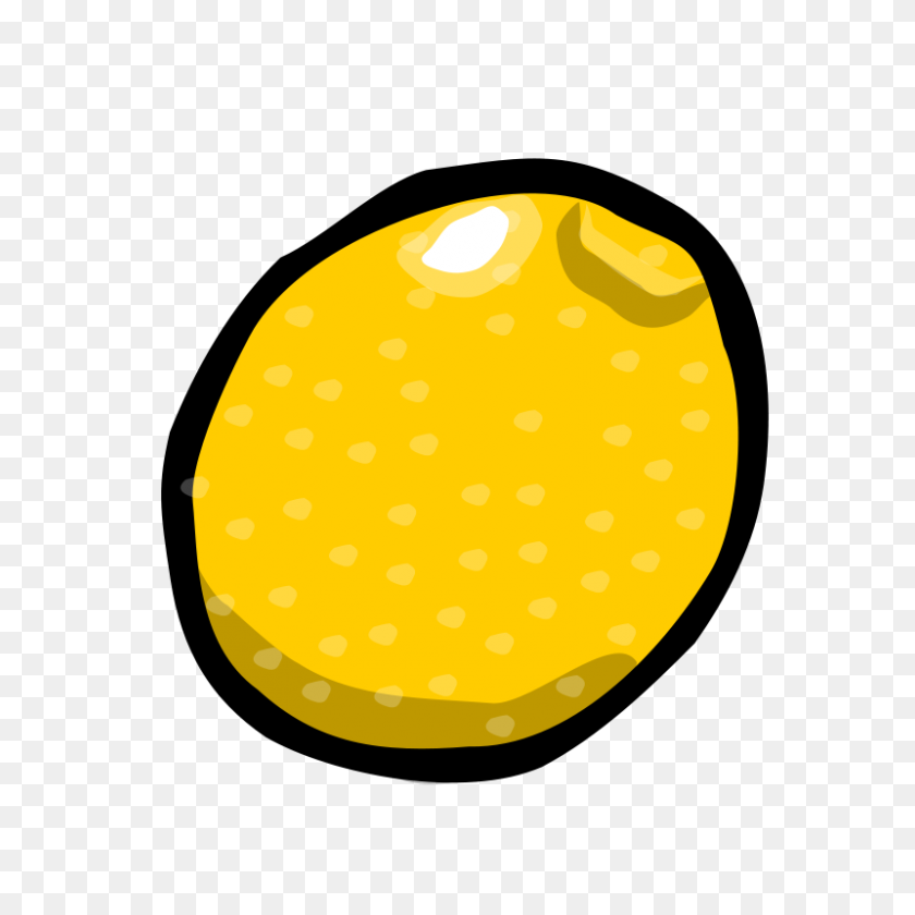 800x800 Free Clipart Lemon Matou - Citrus Clipart