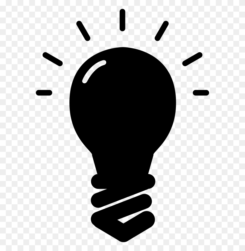 Free Clipart Light Bulb Icon Minduka - Light Bulb Images Clip Art