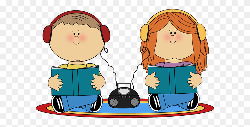 600x367 Free Clipart Listening Clip Art Images - Girl Listening To Music Clipart