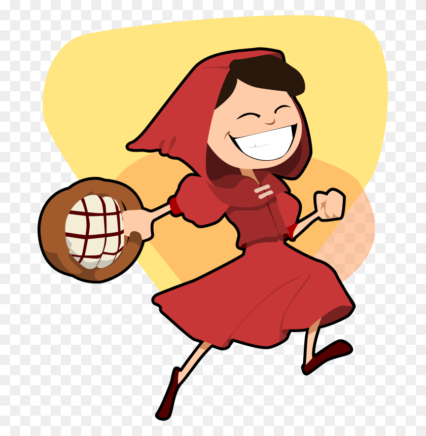 Free Clipart Little Red Riding Hood Tzunghaor - Red Riding Hood Clipart
