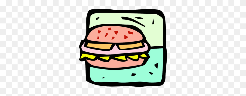 300x268 Free Clipart Meatball Sandwich - Sub Clipart