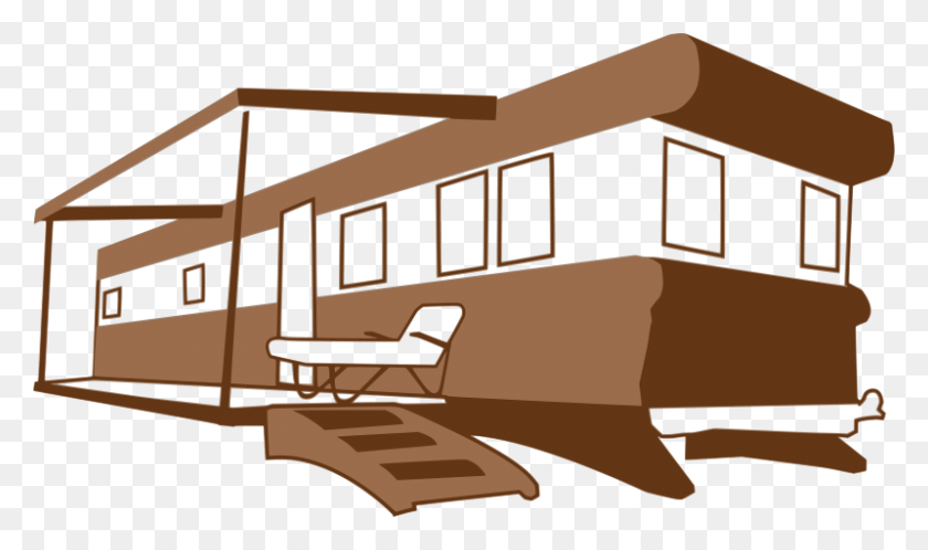 800x450 Free Clipart Mobile Home Pearish - Mobile Home Clip Art