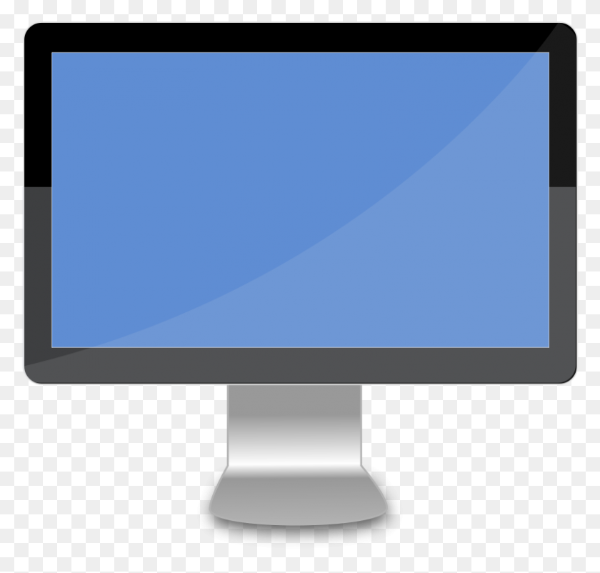 800x762 Free Clipart Modern Desktop - Desktop Clipart