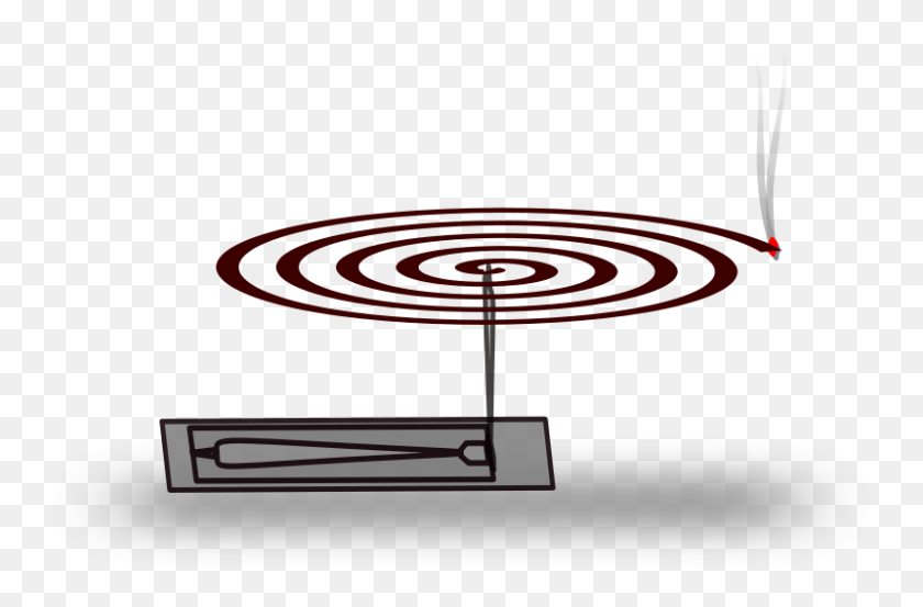800x506 Free Clipart Mosquito Coil - Mosquito Clipart