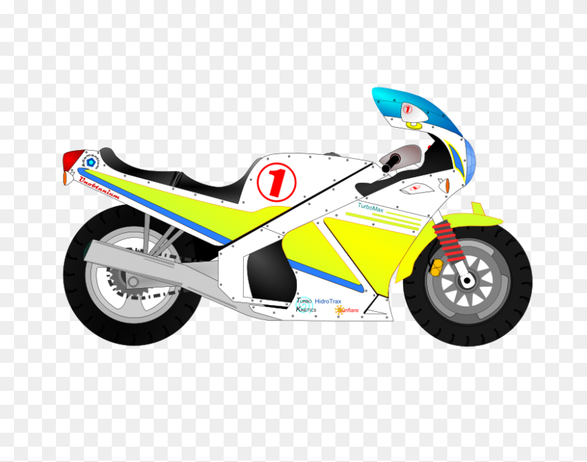 800x618 Free Clipart Motorcycle - Turbo Clip Art