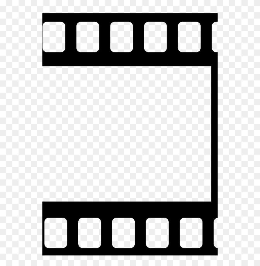 566x800 Free Clipart Movie Tape Bugmenot - Movie Clip Art Free