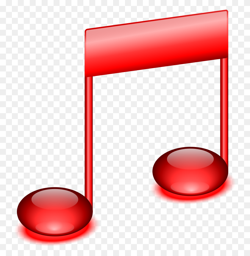 746x800 Free Clipart Music Note Icon - Rap Clipart