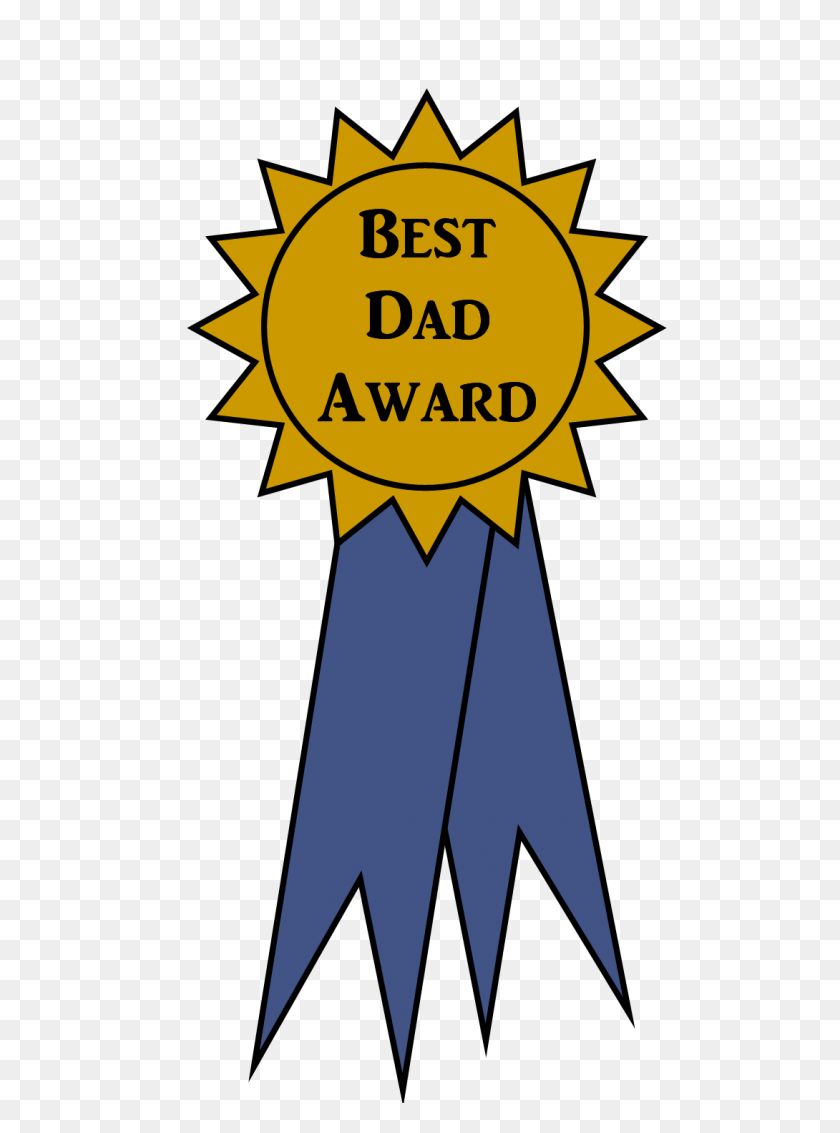 1090x1500 Free Clipart N Images Father's Day Clip Art Best Dad Award - Tuesday Clipart