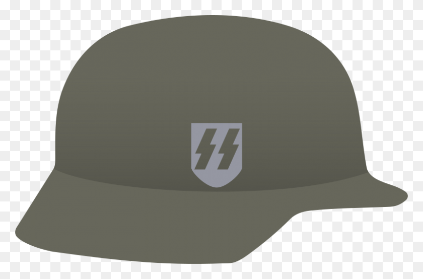 800x507 Free Clipart Nazi Helmet Rones - Nazi Clipart