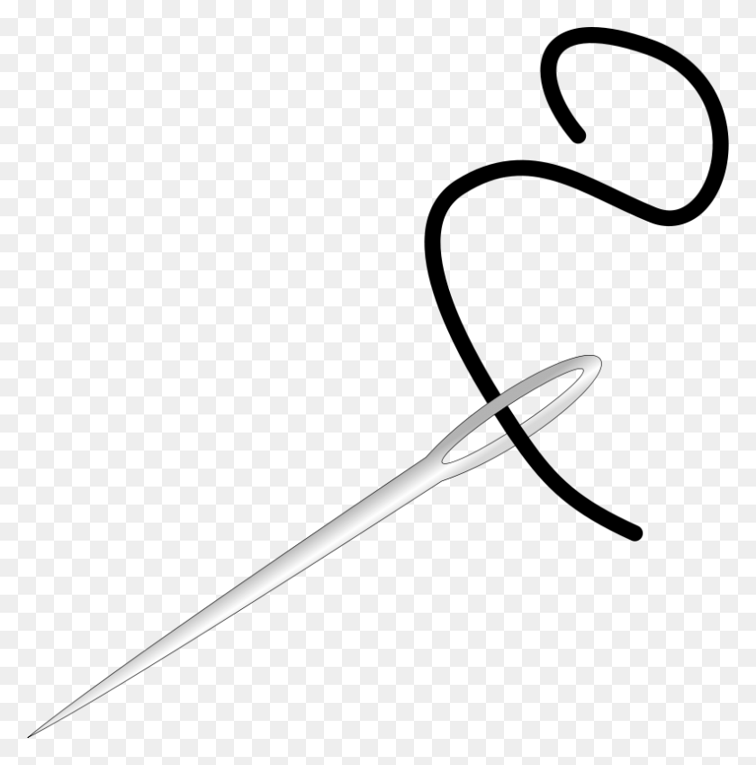 790x800 Free Clipart Needle And String Agony - String Clipart