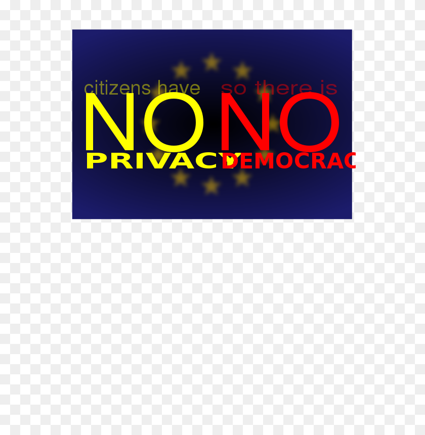 566x800 Free Clipart No Privacy - Democracy Clip Art