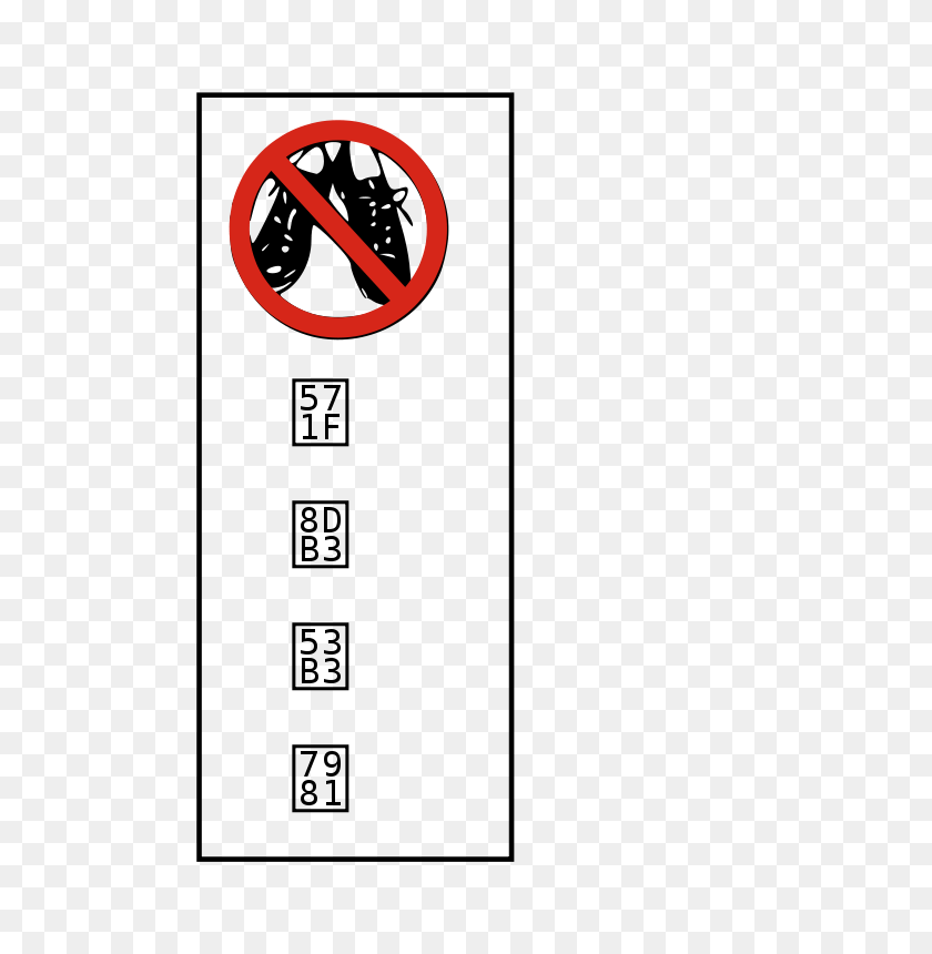 566x800 Free Clipart No Shoes Allowed - No Shoes Clipart