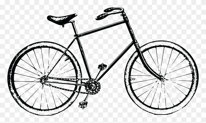 4000x2275 Free Clipart Of A Bicycle - Free Clip Art Bicycle