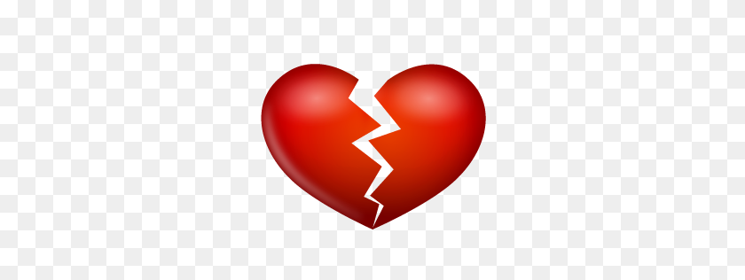 256x256 Free Clipart Of A Broken Heart Cliparts Download Clip Art - Transparent Heart Clipart