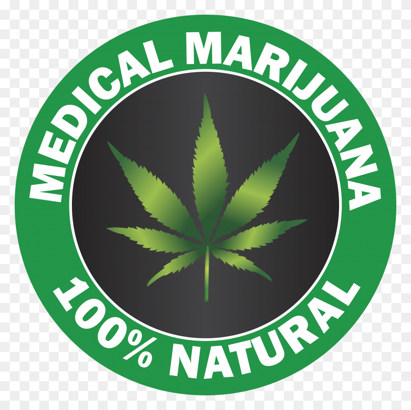 4000x4000 Free Clipart Of A Cannabis Leaf - Weed Leaf PNG