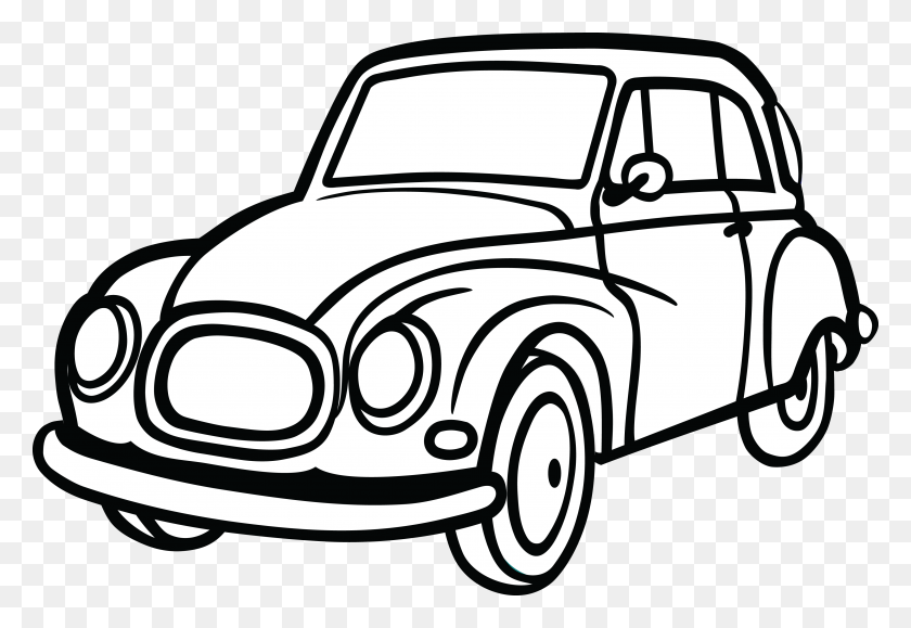 4000x2666 Free Clipart Of A Car - Station Wagon Clip Art