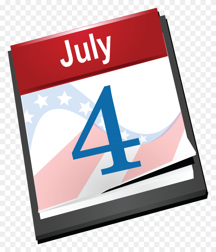 Free Clipart Of A Fourth Of July Calendar Schedule Clipart FlyClipart