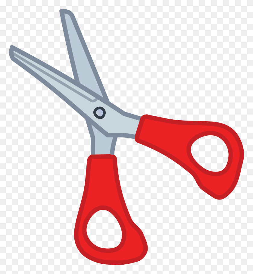 4000x4354 Free Clipart Of A Pair Of Scissors - Clippers Clip Art