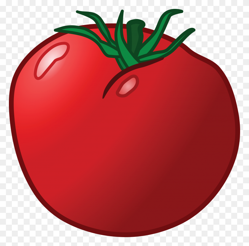 4000x3960 Free Clipart Of A Tomato - Tomato Clipart