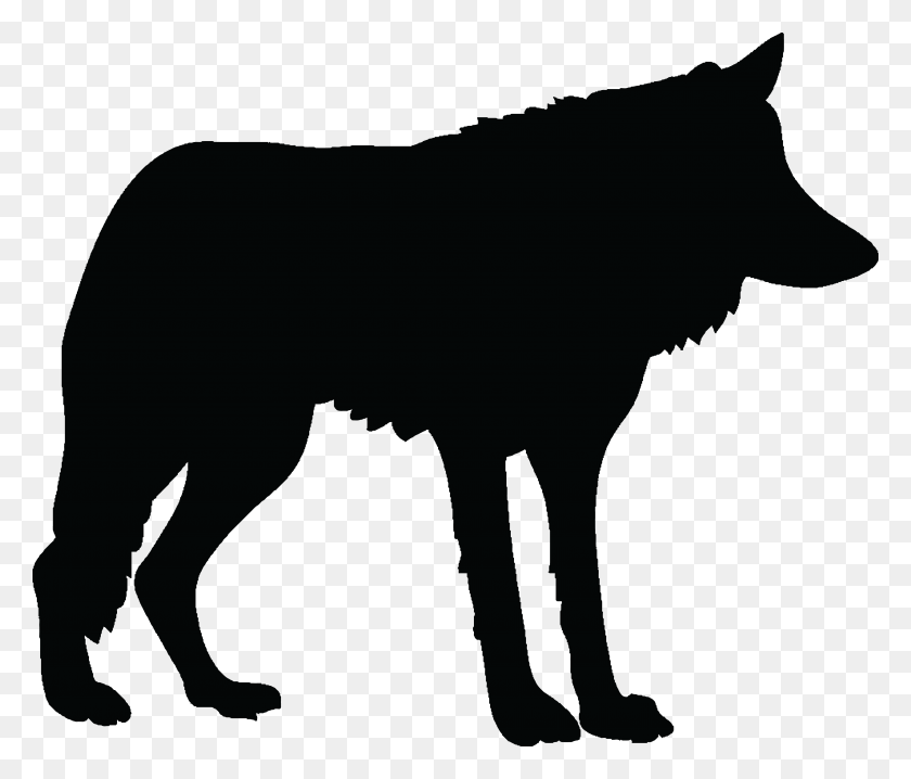 4000x3376 Free Clipart Of A Wolf - Wolf Howling PNG