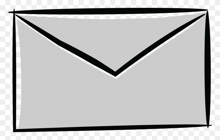 4000x2438 Free Clipart Of An Envelope - Mail Carrier Clipart