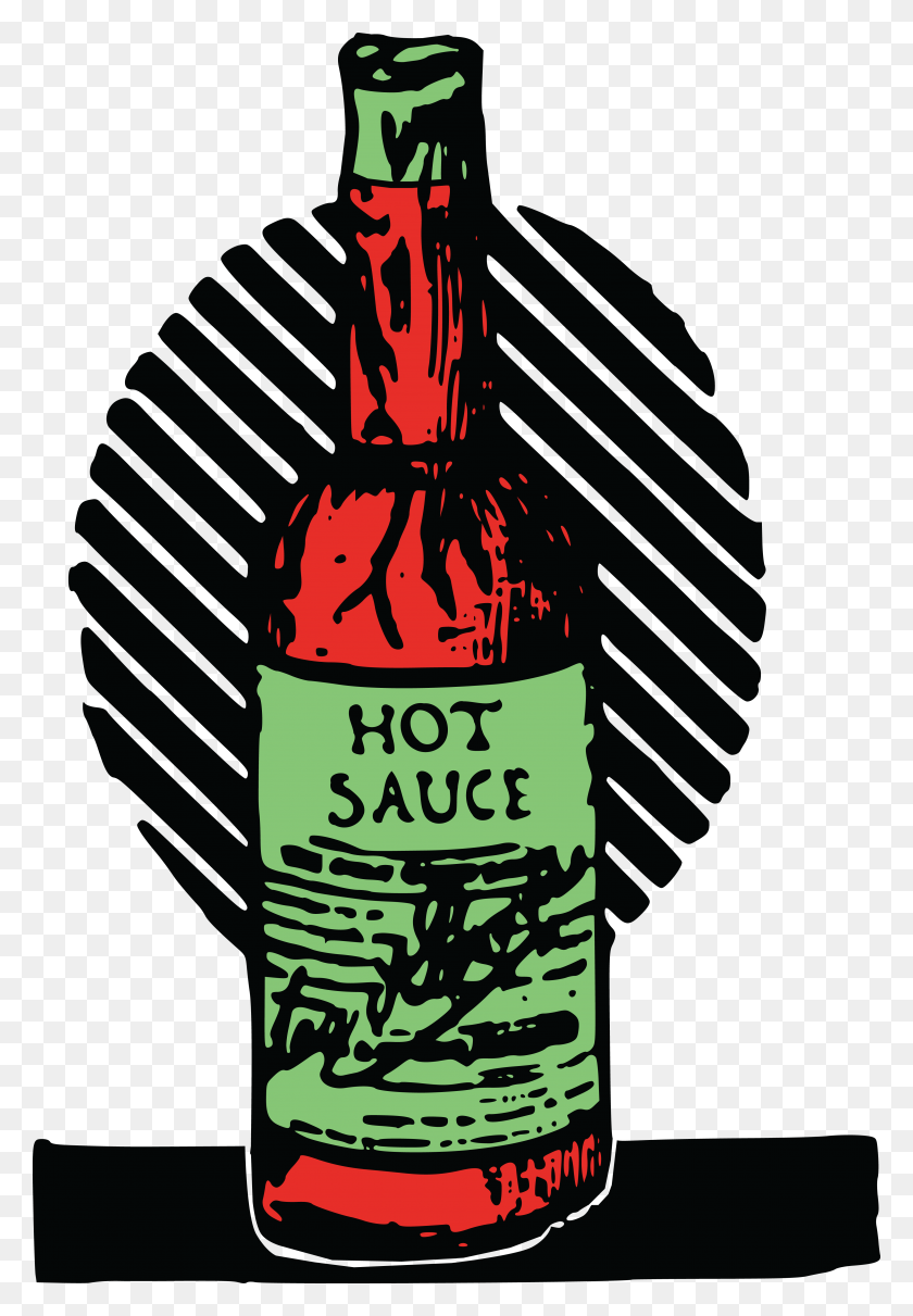4000x5904 Free Clipart Of Hot Sauce - Hot Sauce Clipart