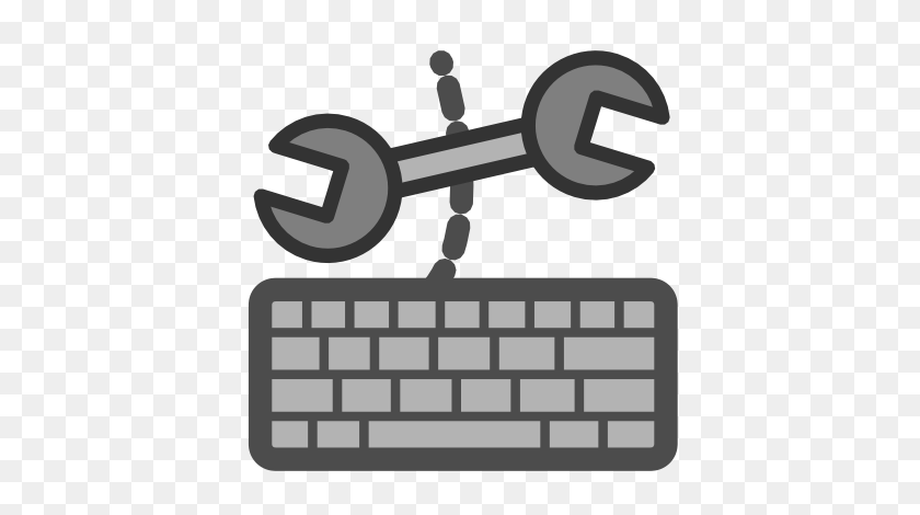 410x410 Free Clipart Of Input Devices Settings - Computer Keyboard Clipart