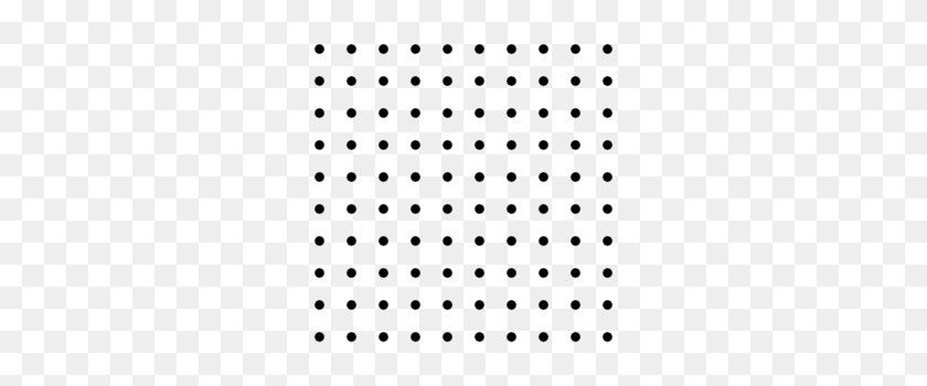 290x290 Free Clipart Of Pattern Dots Square Grid - Dot Grid PNG