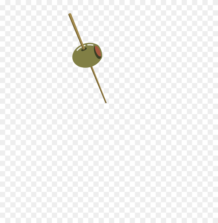 503x800 Free Clipart Olive On A Toothpick Printerkiller - Toothpick Clipart