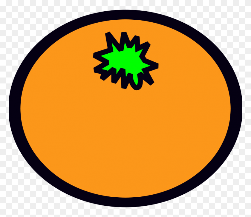 800x686 Free Clipart Orange Kimu - Nebula Clipart