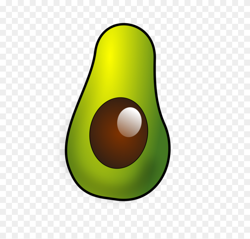 800x760 Free Clipart Palta Kremador - Avocado Clipart